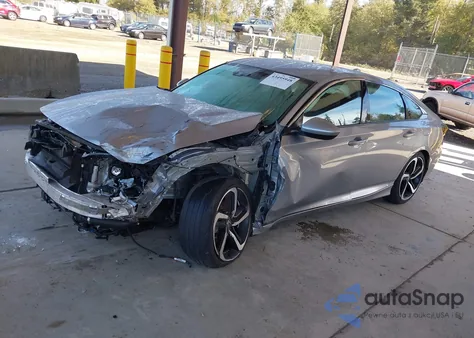 2020 Honda Accord Sport from USA, damaged, VIN 1HGCV1F36LA120665